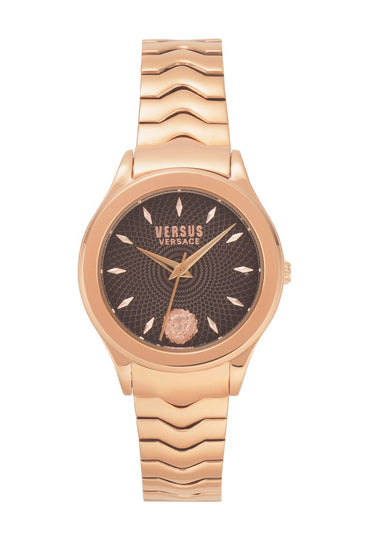 Versus by Versace Damen Armbanduhr Mount Pleasant 34 mm Armband Edelstahl VSP561518